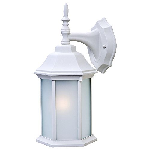 Acclaim 5182TW/FR Craftsman 2 Collection 1-Light Wall Mount Outdoor Light Fixture, Textured White
